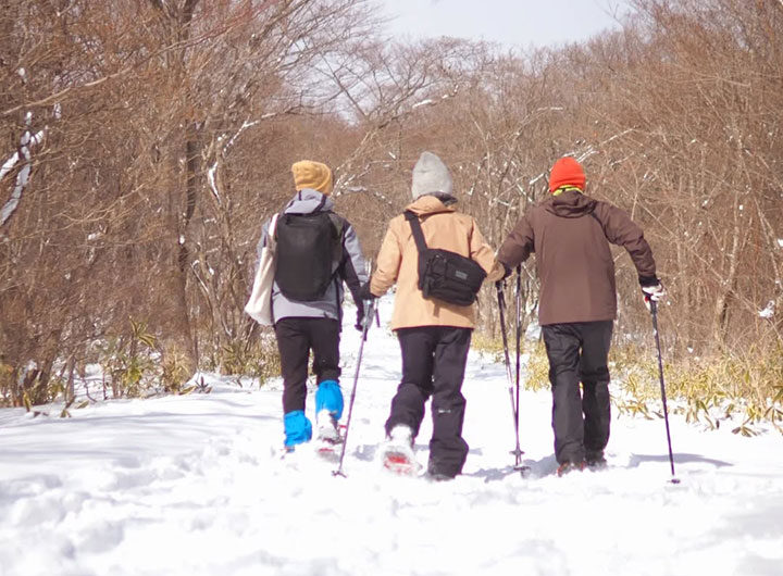 ちょこっと森ガイド（スノーシューver.）